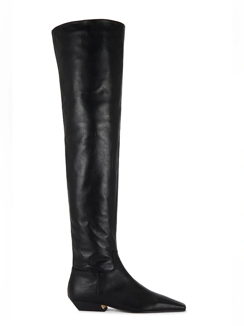 Tony Bianco Rally Over The Knee Boots Black Venice Knee-High Leather Revolve 10